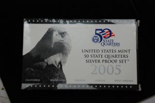 2005 - S 25c State Quarters - Silver Dc (proof) photo