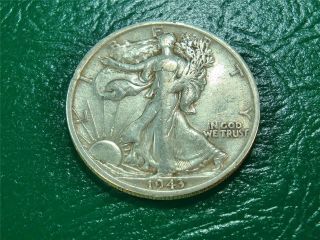 San Francisco Liberty Walking Half Dollar / 1943 S / 90% Silver photo