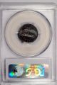 Error 1964 Lincoln Pcgs Ms64bn 20% Indent Obverse - Neon Color Tone Small Cents photo 3