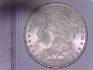 1885 - O Ms +++++ Gem Bu Morgan Silver Dollar - Very Attractive photo