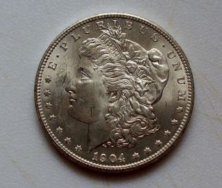 1904 - O Uncirculated Morgan Silver Dollar photo