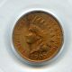 1903 Pcgs Ms64 Rd 1c Indian Cent Red Ogh Old Green Holder Red Small Cents photo 1