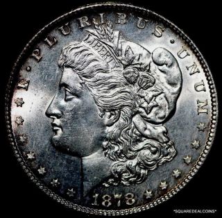1878 - S Choice Morgan Silver Dollar photo