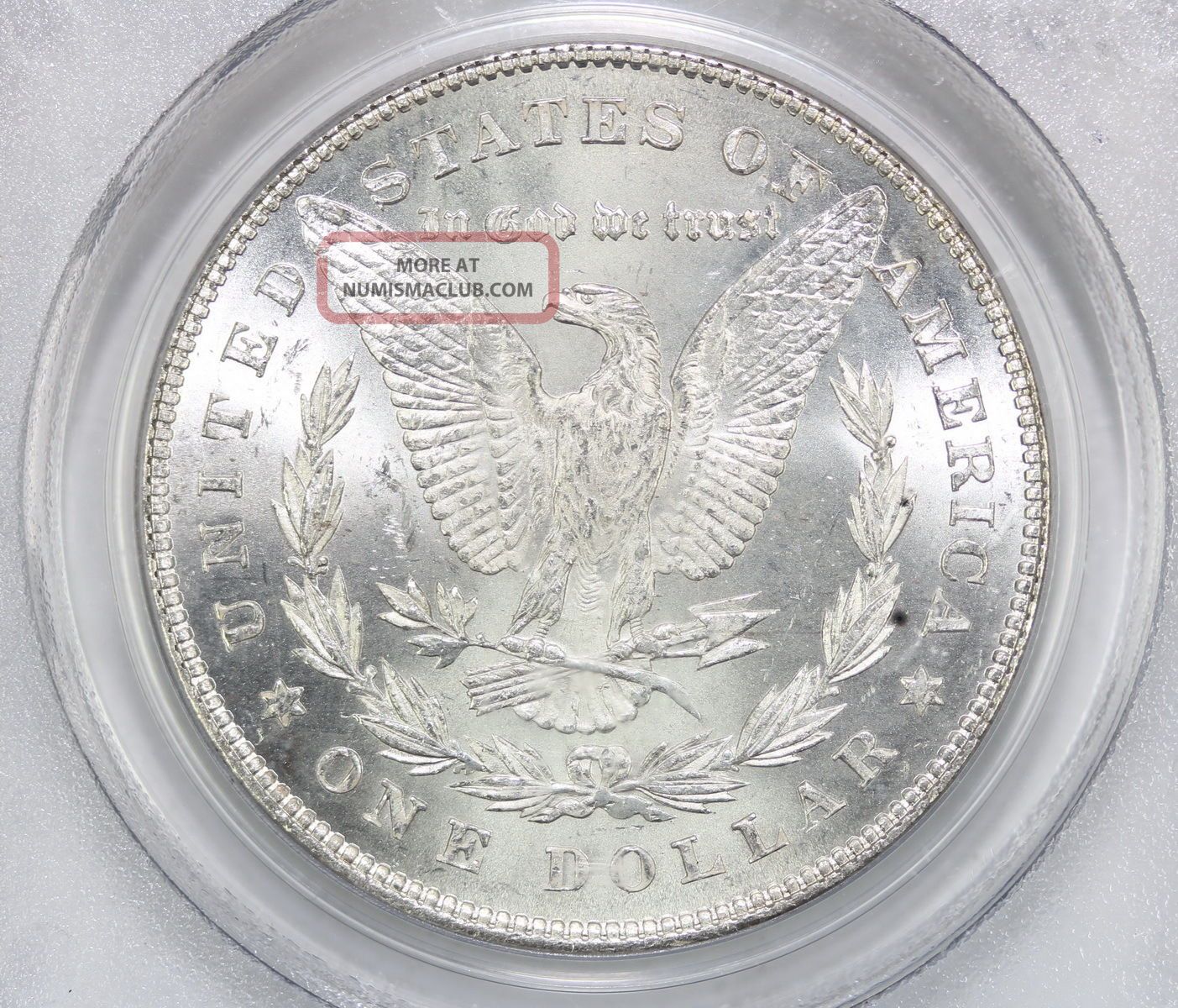 1878 7tf Morgan Silver Dollar Ms 64 Rev Of 1878 Pcgs (9499)