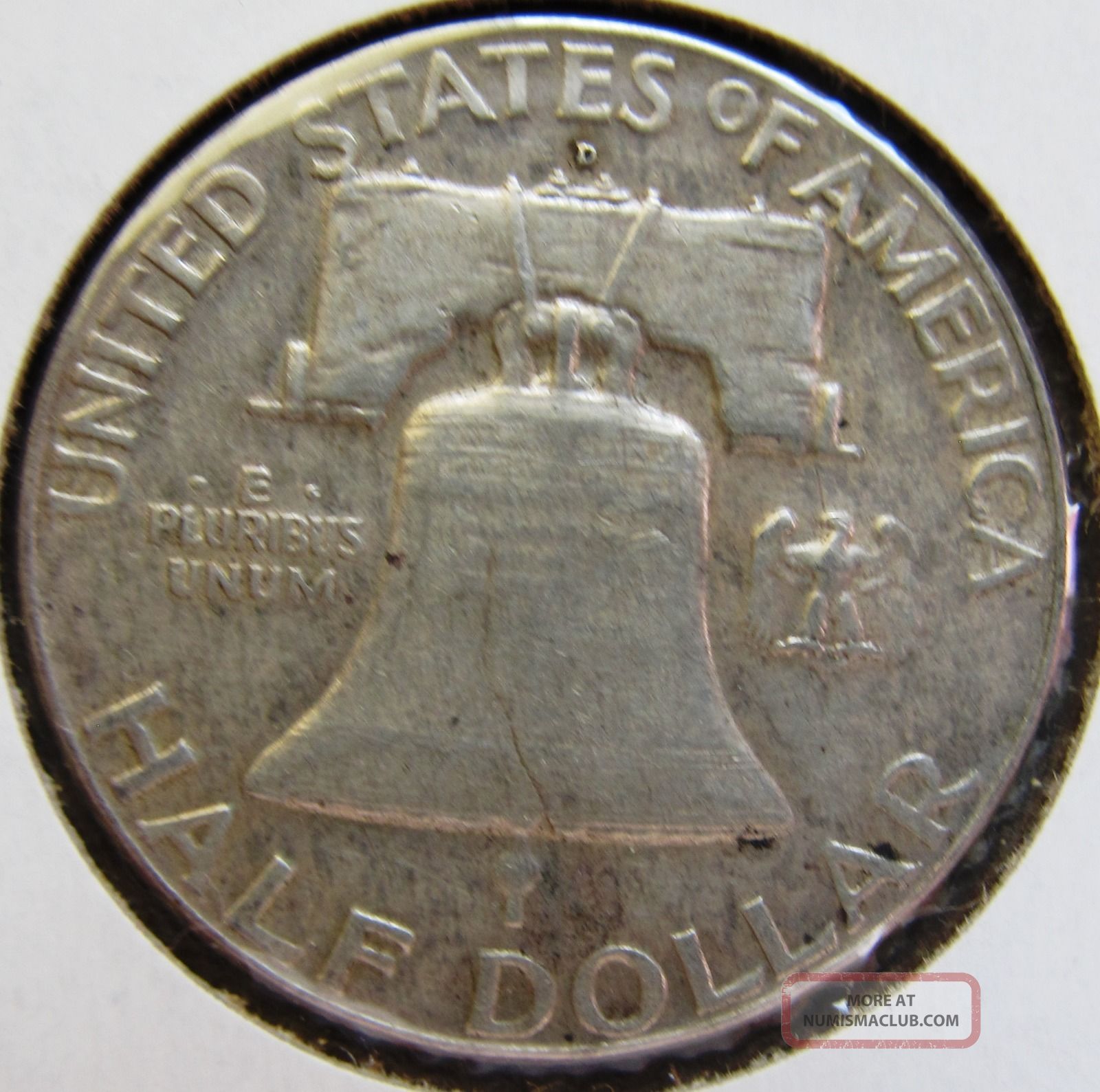 1962 D Ben Franklin Half Dollar 90 Silver Circulated