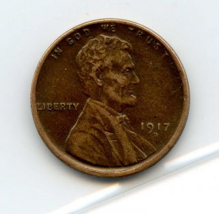 1917 D Lincoln Cent photo
