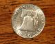 1949 - D Silver Franklin Half Dollar. . .  Grades 