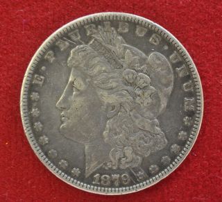 1879 Us Morgan Silver Dollar photo