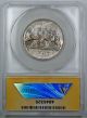 1925 - S California Commemorative Silver Half Dollar Anacs Ms 65 Toned Commemorative photo 1