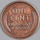 1909 P Vdb Lincoln Wheat Penny,  Cent Em 617 Small Cents photo 1