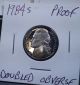 1984 - S 5c (proof) Jefferson Nickel Doubled Obverse 101 Coins: US photo 2