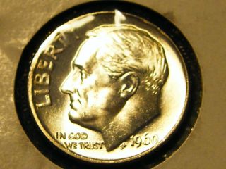 1960 Roosevelt Dime - Uncirculated photo