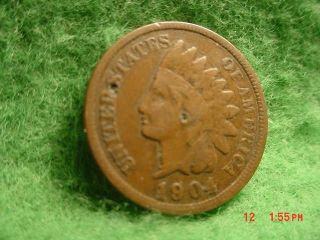 1904 Indian Head Cent,  Fine photo
