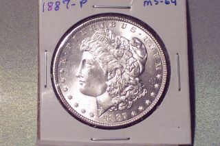 1887 - P Morgan Dollar - Very Choice Uncirculated photo