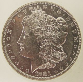 1881 - O Morgan Dollar - Brilliant Uncirculated photo
