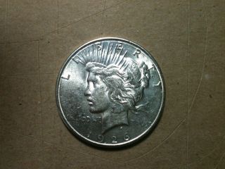 1926 Peace Silver Dollar Coin photo