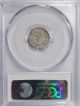 1858 Inverted Date H10c Pcgs Au - 50 Neat Seated Liberty Half Dime Variety Half Dimes photo 1