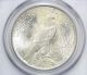 1922 Peace Silver Dollar Ms 64 Pcgs (5780) Dollars photo 3