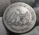 1861 Seated Liberty Half Dollar.  Coin (2057) Half Dollars photo 1