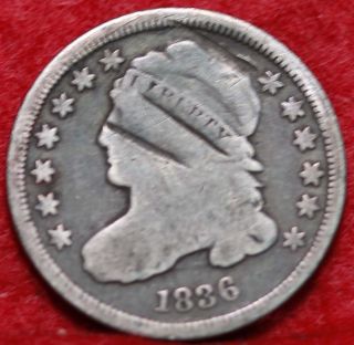 1836 Capped Bust Dime photo