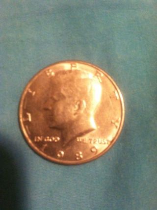 1989 D Kennedy Half Dollar Us Coin photo