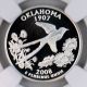 2008 - S 25c Oklahoma Silver Quarter Proof Pf70 Ucam Ngc State Quarters Series Quarters photo 1