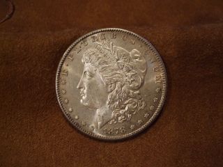 1878 - S Morgan Dollar M/s,  136 Yrs Old,  90% Silver,  Proof Like photo