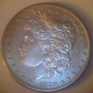 1883 - S (au) Morgan Dollar photo