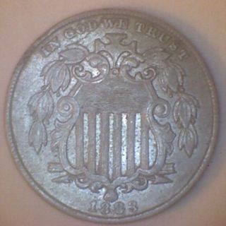 1883 (au) Shield Nickel photo