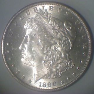 1890 - S (chbu) Morgan Dollar photo