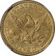 1861 Liberty Head Gold Half Eagle $5 Au 58 Ngc Civil War Date Gold photo 3