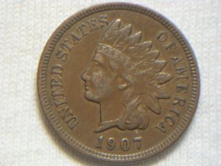 1907 Indian Head Cent photo
