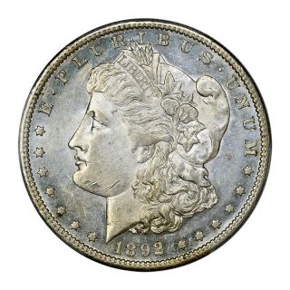 1892 - S $1 Morgan Dollar Pcgs Au58 photo