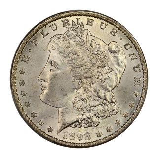 1898 - O $1 Morgan Dollar Pcgs Ms67 photo