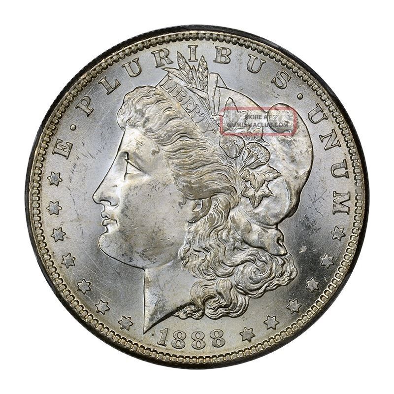 1888 - S $1 Morgan Dollar Pcgs Ms65