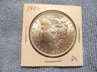 1886 Morgan Silver Dollar Highgrade Look photo