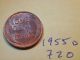 1955 D Lincoln Cent Fine Detail Great Coin (720) Wheat Back Penny Small Cents photo 1