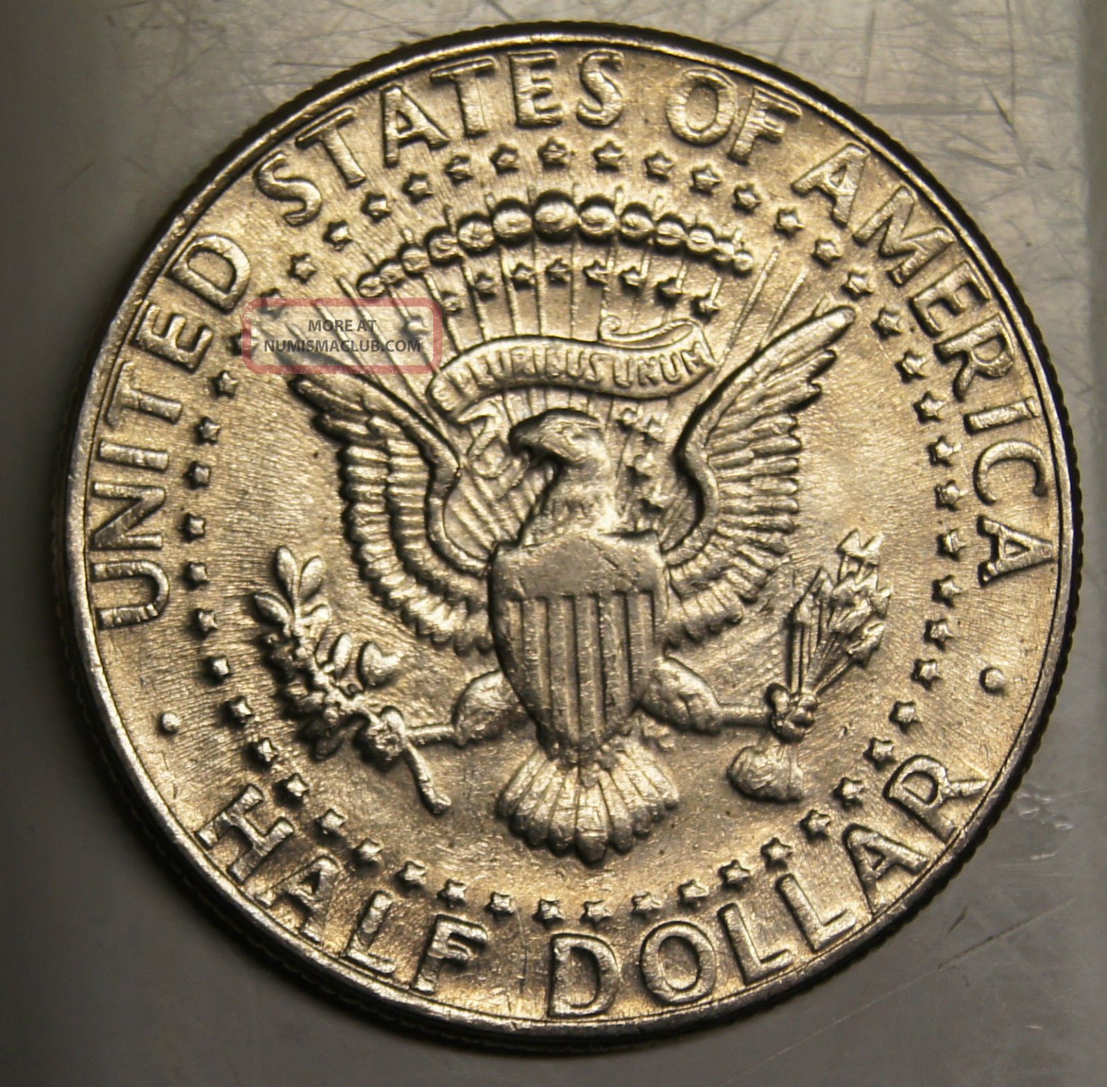 1989 P Kennedy Half Dollar 50 Cents Grease Error