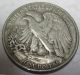 1938 D Silver Walking Liberty Half Dollar In Extra Fine (115o) Half Dollars photo 1