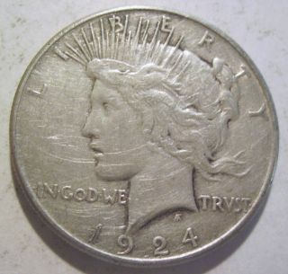 1924 Silver Peace Dollar (112k) photo