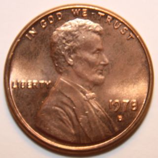 1978 D Lincoln Cent.  Coin.  Will Combine.  [ 7] photo