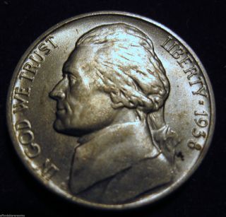 1938 Jefferson Nickel (57ad) photo