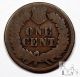 1875 About Good Ag Indian Head Cent Penny 1c Us Coin - 3 Small Cents photo 1