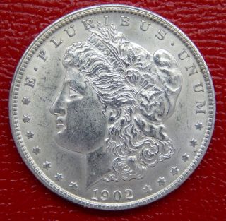 1902 - O $1 Pl Morgan Silver Dollar Ms++++++ photo