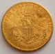 Usa 20 Gold Dollars Double Eagle 1907 33.  43 Gr.  0.  9675 Oz.  0.  900 Gold Au++ Gold photo 1