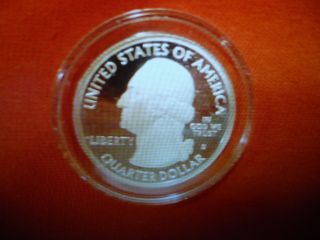 2014 - S Atb Silver Proof Arches Nat Park Quarter photo