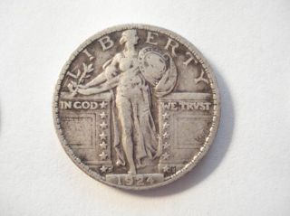 1924 - S Standing Liberty Quarter Dollar photo