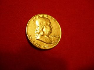 1953 - D Silver Franklin Half Dollar Coin photo