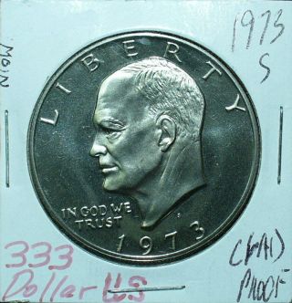 U.  S.  Eisenhower Dollar Proof photo