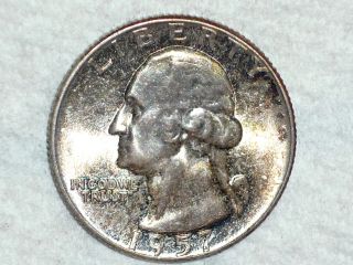 1957 Washington Quarter Gem Uncirculated photo